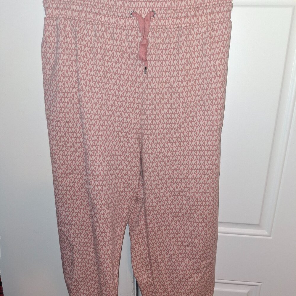 MICHAEL Micael Kors Plus Size Logo Print Jogger pants